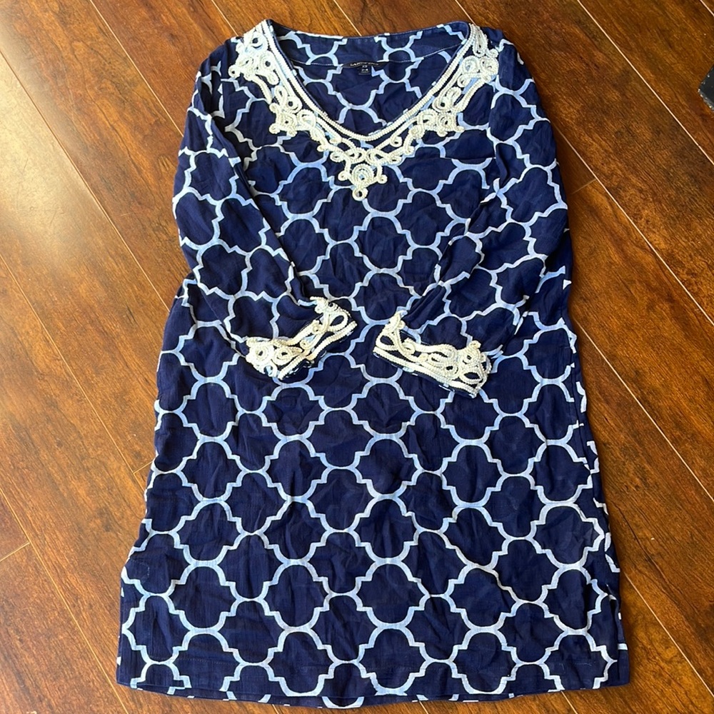 Lands’ End swim coverup size XS 2-4